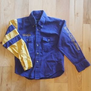 Western style button up shirt